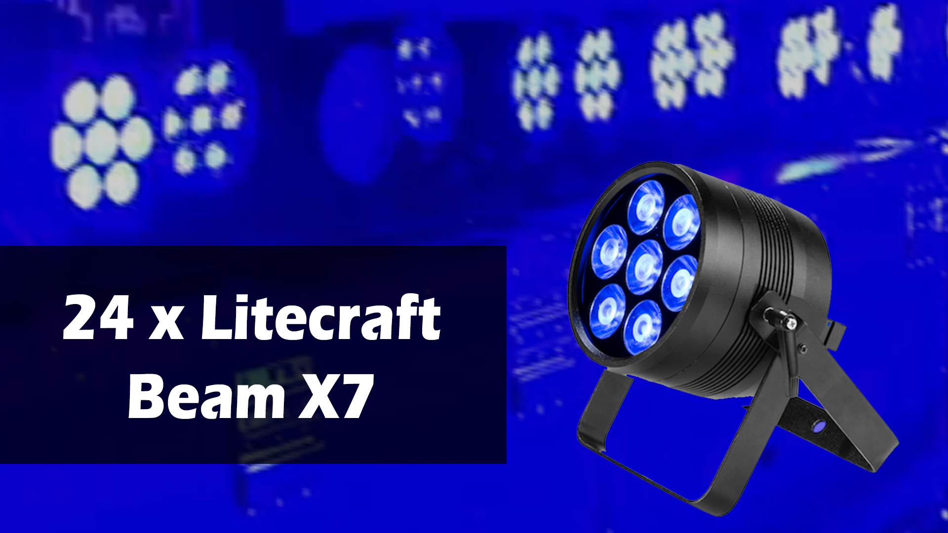 24 x Litecraft Beam X7 – Neu